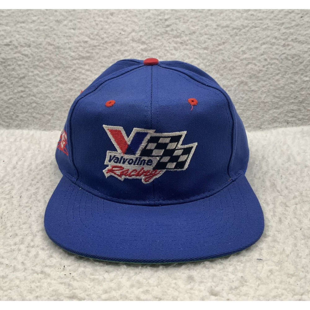 VTG Mark Martin Blockhead Hat Mens Mark Martin Arch Nascar Blue Snapback OSFM